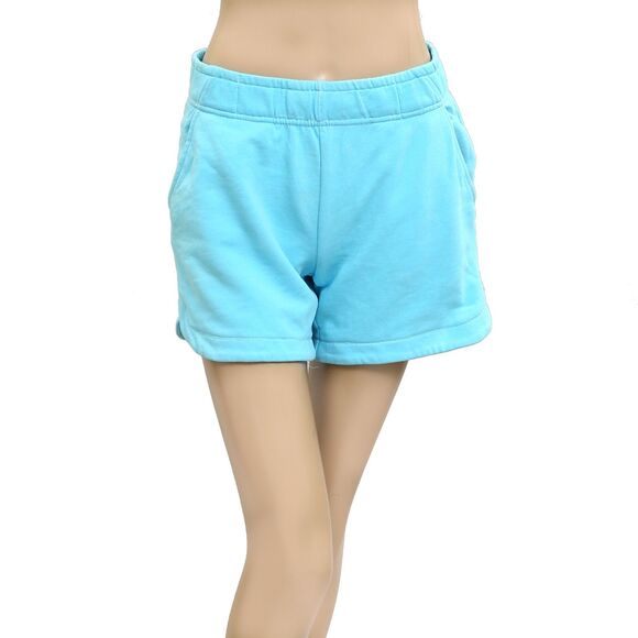 Lilly Pulitzer 5" Kylar Knit Shorts Blue Pull-On Cotton Beach Casual S 279765 - Picture 1 of 5